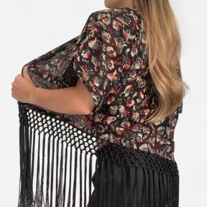 Forever 21 Black Summer Kimono